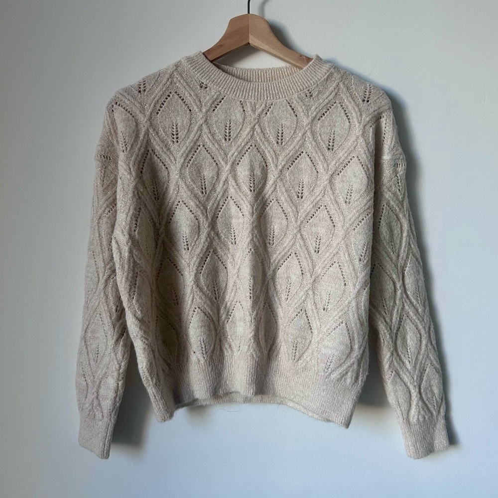 Beige Sweater from Mango